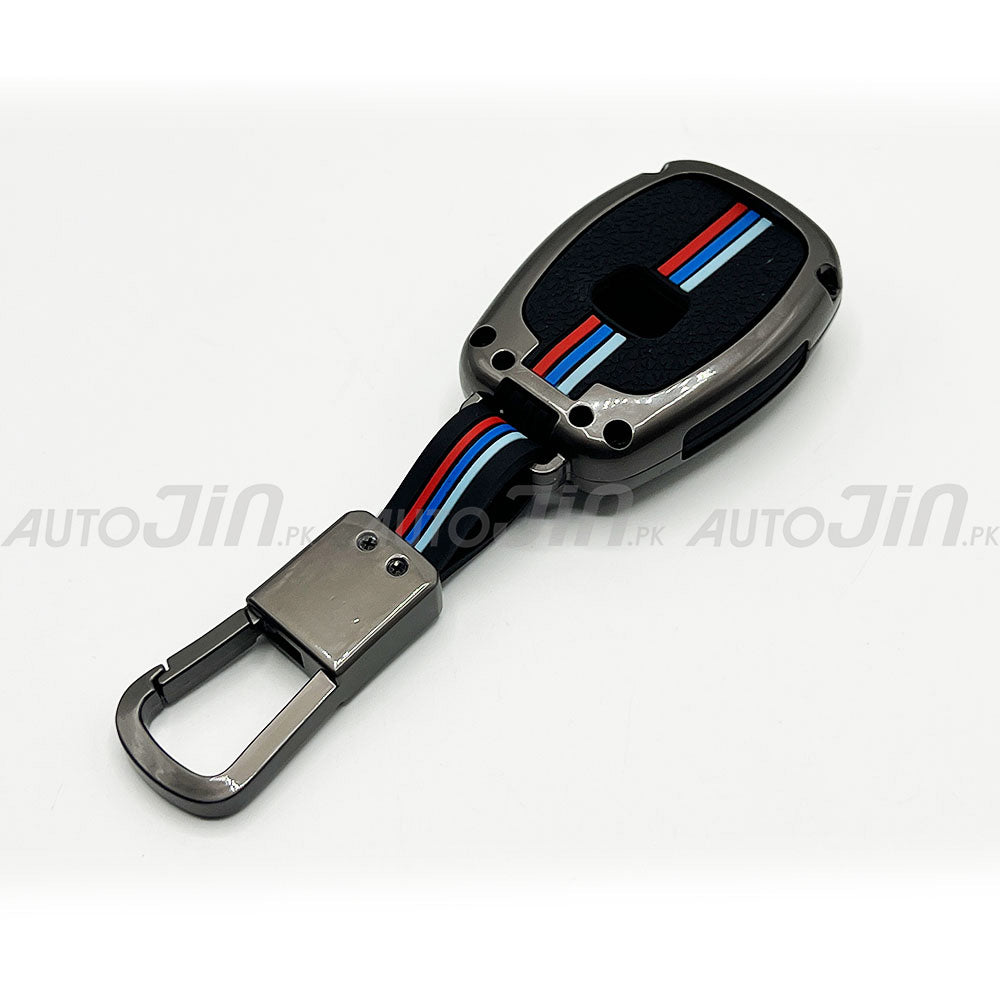 Honda City 2009-2020 Key Cover With Metal Shell 3 Button