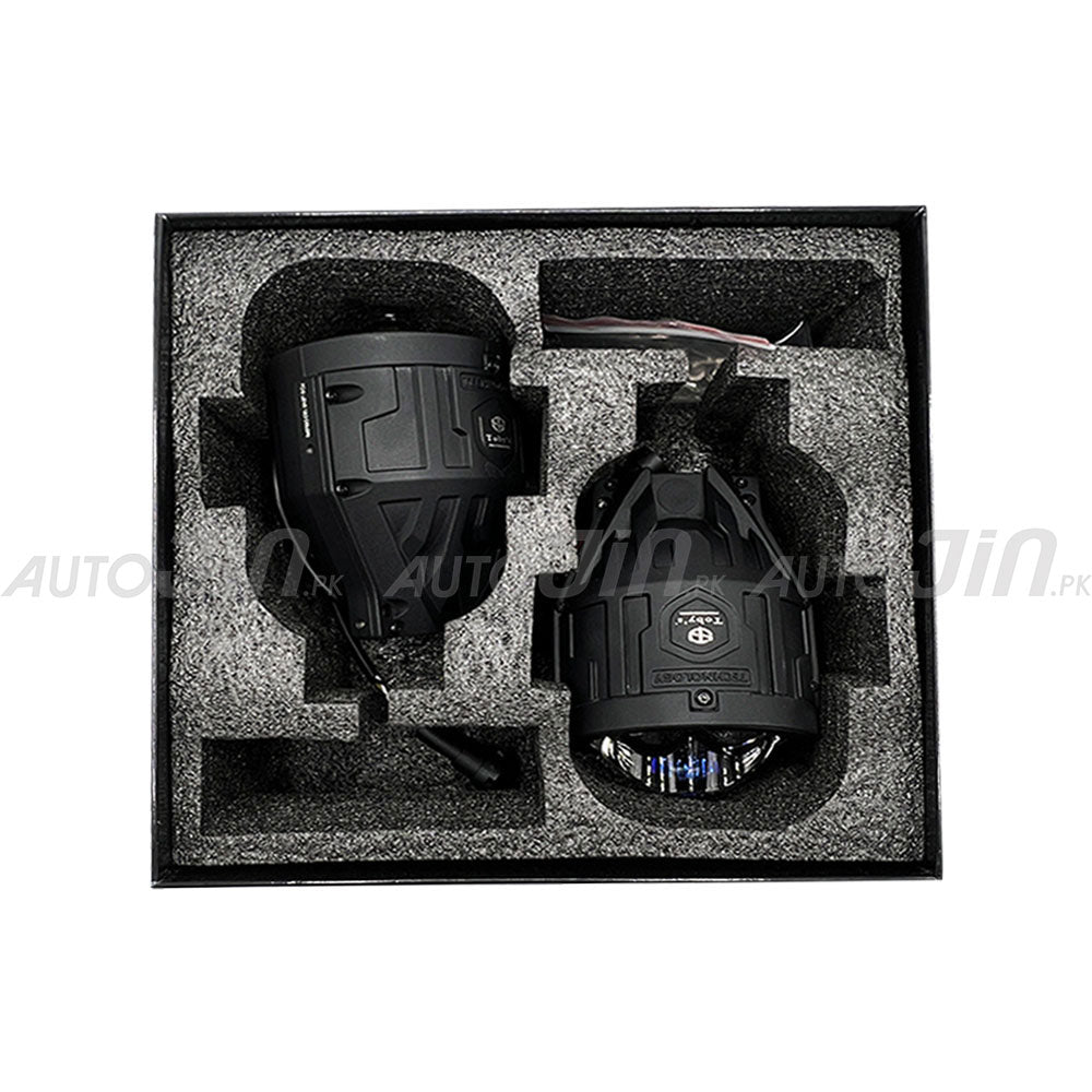 Toby's Universal Fog Lights Projector Lenses 3 Inch - Fog Lens 12