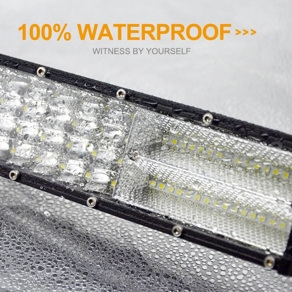 LED Light Bar Off-Road 12v 24v Truck SUV 4WD 4x4