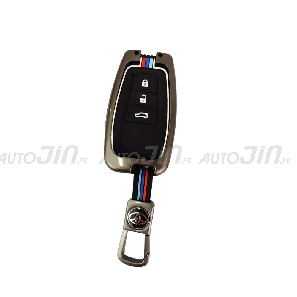 Toyota Fortuner 2016-2021 Key Cover With Metal Shell