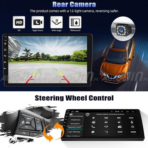 Toyota Corolla 2014-2017 Android Touch Screen Multimedia Android Player GPS - Wi-Fi - Navigation - Mirror Link(6 Month Warranty) Free Rear View Camera