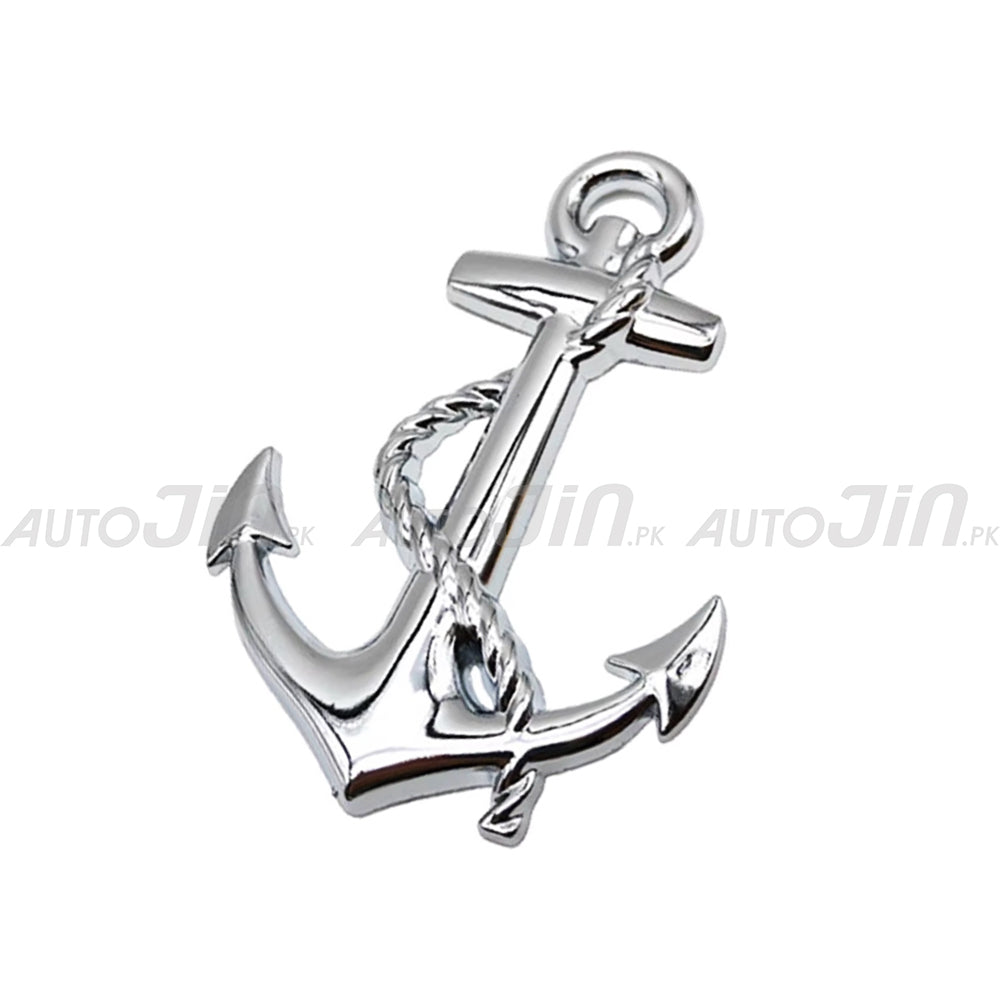3D Ship Anchor Hook Pirate Ship Metal Car Emblem Exterior Accessories Car & Motorcycle