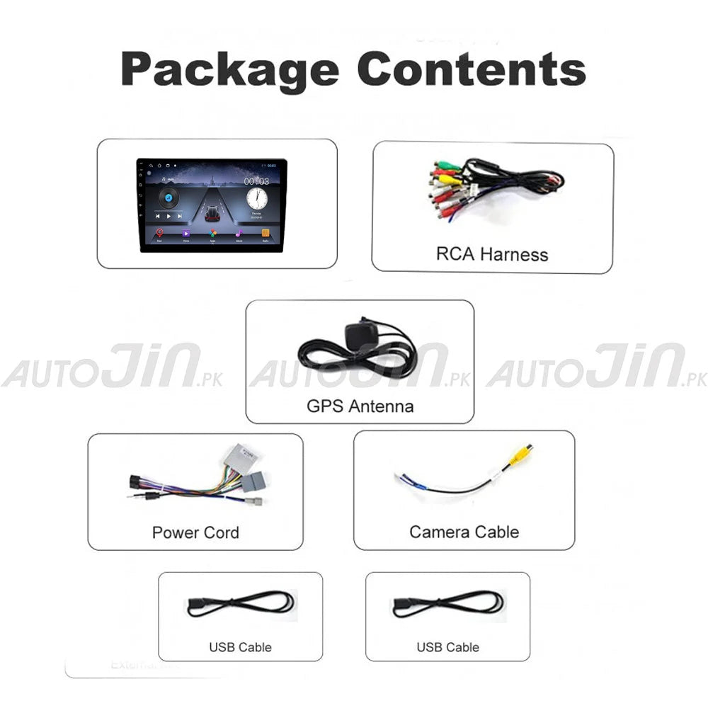 Toyota Prado 2009-2020 Android Touch Screen Multimedia Android Player GPS - Wi-Fi - Navigation - Mirror Link(6 Month Warranty) Free Rear View Camera