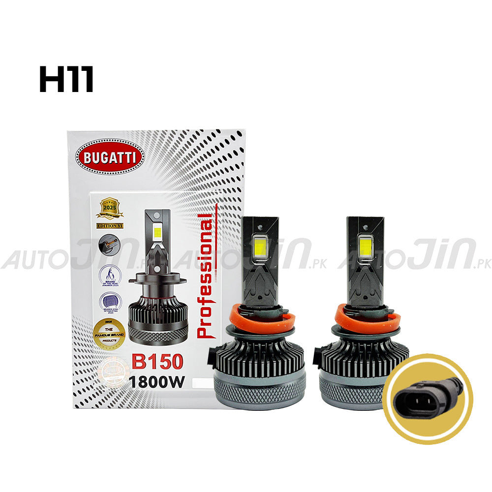 SOGO Bugatti B150 Car Led Headlight 1800W 18000LM 6500K (6 Month Warranty)