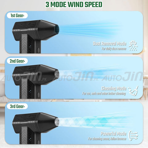 130000RPM High Speed Air Pump Turbo Blower Strong Jet Fan Portable Handheld - Dryer Blower Air Blower