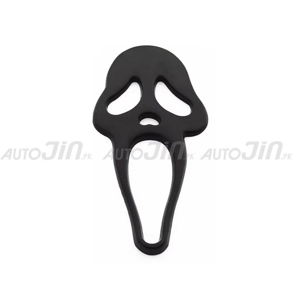 3D Scream Ghost Skull Emblem For Car & Motorcycle