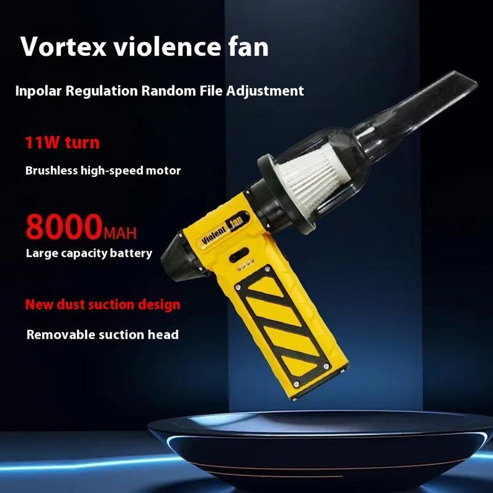 Portable 110000RPM High-Power Mini Air Blower & Vacuum Cleaner