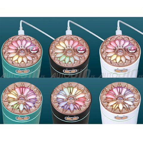 Car USB Humidifier Colorful Starry Night Light Purification Nano Atomization Car Diffuser