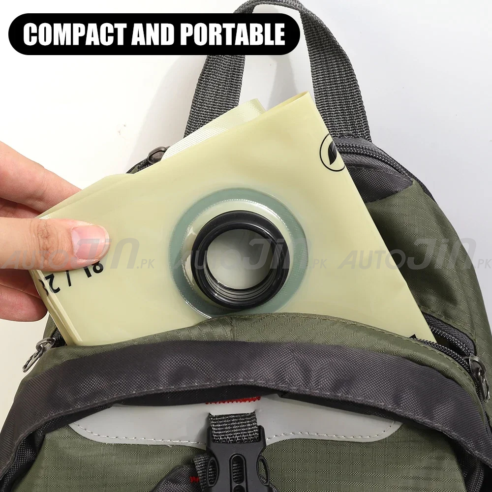 8L Portable Folding Water Storage Bag with Handle for Picnic,Travel, Outdoor Camping