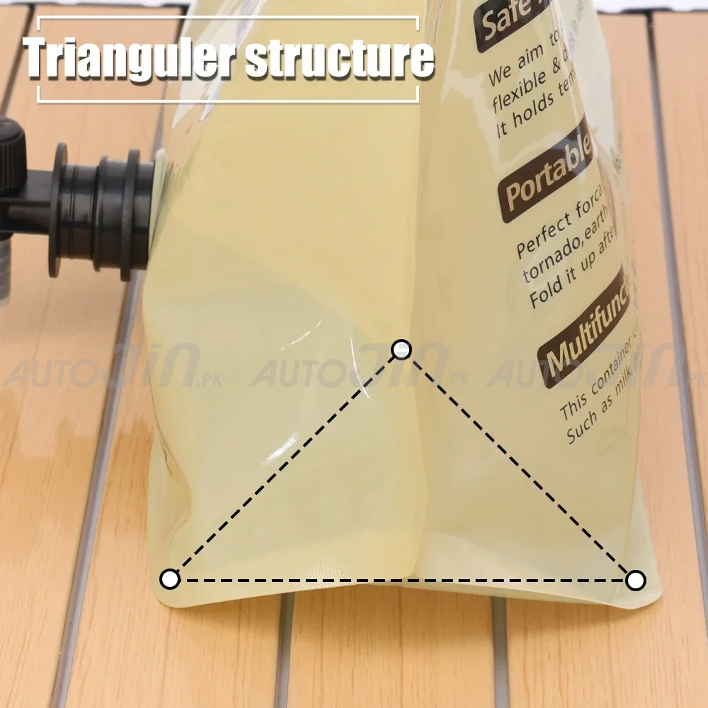 8L Portable Folding Water Storage Bag with Handle for Picnic,Travel, Outdoor Camping