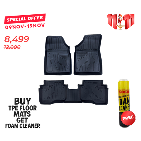 Changan Alsvin 2021-2024 TPE Floor Mats Premium