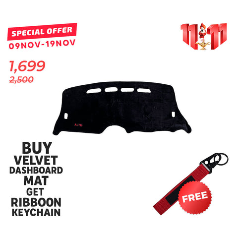 Suzuki Alto Old Velvet Dashboard Mat