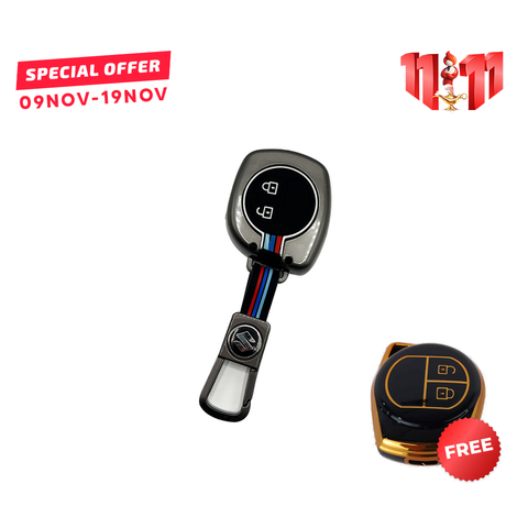 Suzuki Alto 2019-24 Key Cover With Metal Shell
