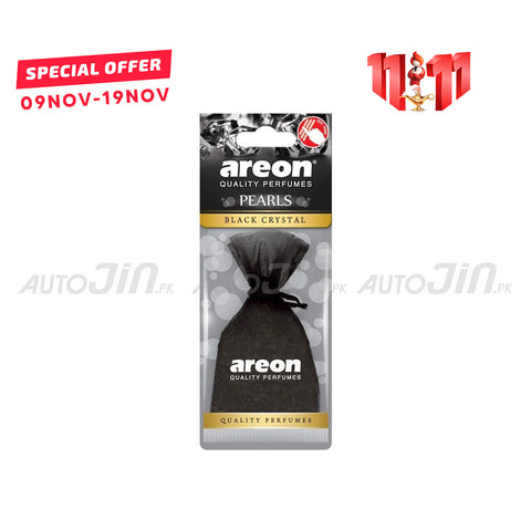 Areon Pearls - Black Crystal - Hanging Perfume