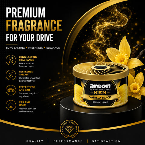 Areon Ken - Vanilla Black - Ken Perfume