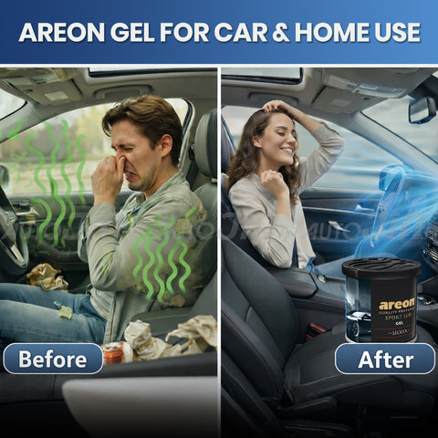 Areon Gel Sport Lux - Silver - Gel Perfume
