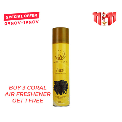 Coral Air Freshener Aseel - 300ML - Car, Room & Office