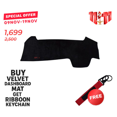 Honda BR-V 2017-22 Velvet Dashboard Mat