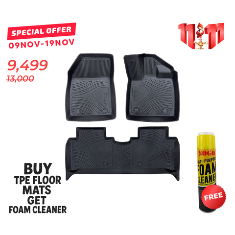 BYD Auto 3 TPE Floor Mats Premium