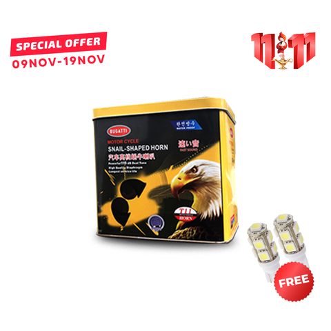 Bugatti Car Loud Horn T11 12V