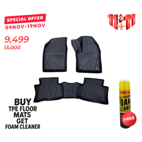 Toyota CHR TPE Floor Mats Premium