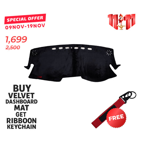 Toyota CH-R 2016-22 Velvet Dashboard Mat