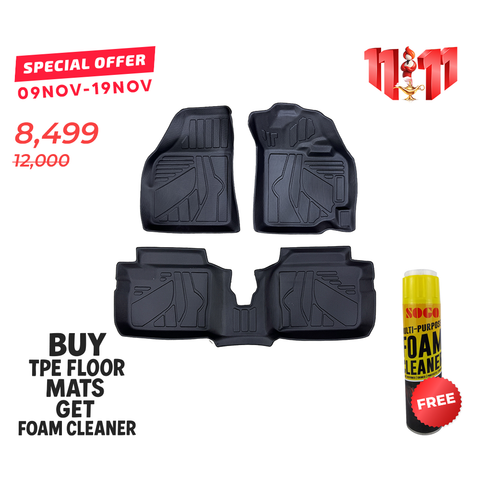 Suzuki Cultus 2017-2024 TPE Floor Mats Premium