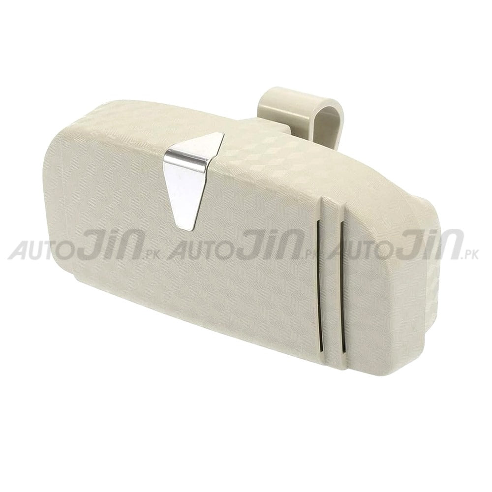 Car Sunglasses Holder Beige