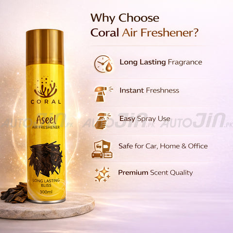 Coral Air Freshener Aseel - 300ML - Car, Room & Office