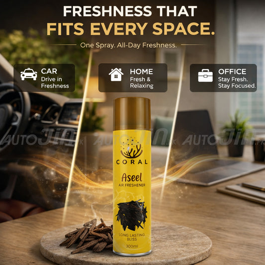 Coral Air Freshener Aseel - 300ML - Car, Room & Office 1000