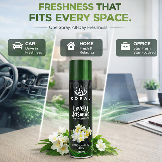 Coral Air Freshener Lovely Jasmine - 300ML - Car, Room & Office 1000