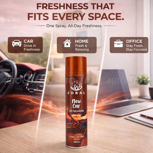 Coral Air Freshener New Car - 300ML - Car, Room & Office 1000