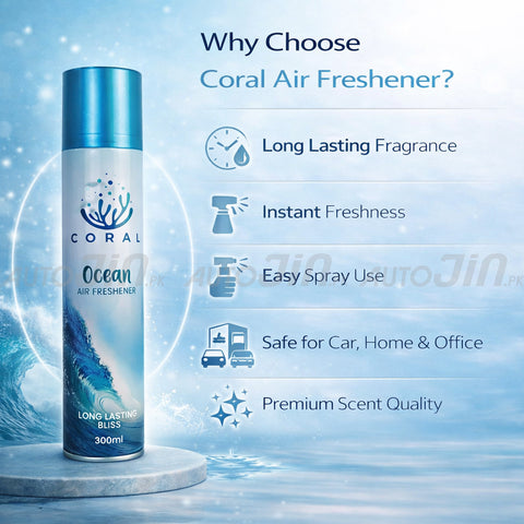 Coral Air Freshener Ocean - 300ML - Car, Room & Office