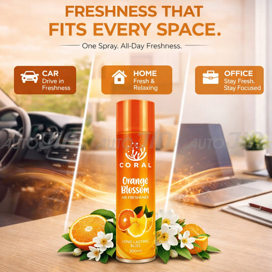 Coral Air Freshener Orange Blossom - 300ML - Car, Room & Office 1000