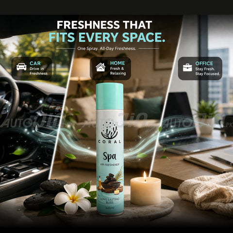 Coral Air Freshener Spa - 300ML - Car, Room & Office