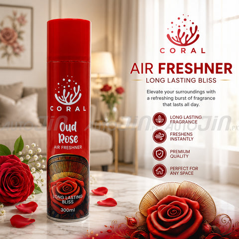 Coral Air Freshener Oud Rose