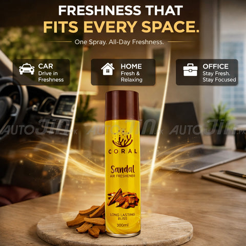 Coral Air Freshener Sandal - 300ML - Car, Room & Office