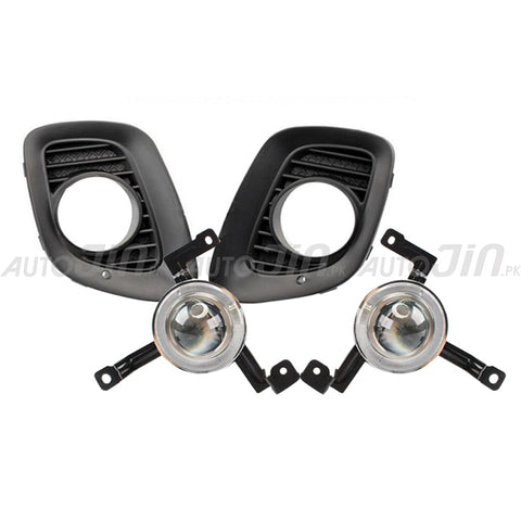 Dlaa Kia Picanto Fog Lamp with Cover