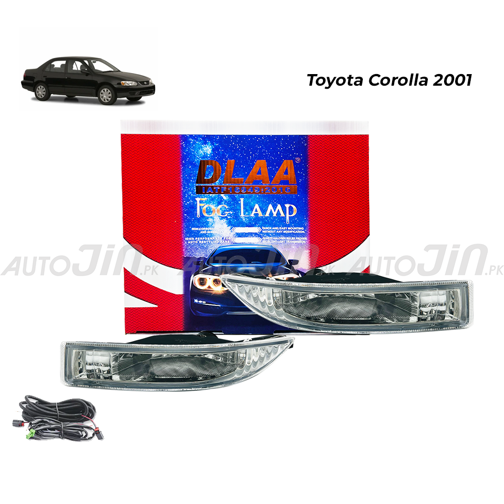 Dlaa Toyota Corolla Fog Lamps for 2001 