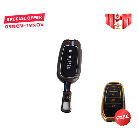 Toyota Fortuner 2022 Legender Key Cover With Metal Shell