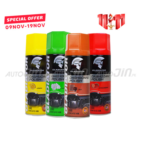 Gladiator Dashboard Polish Pack Of 2 - Multi