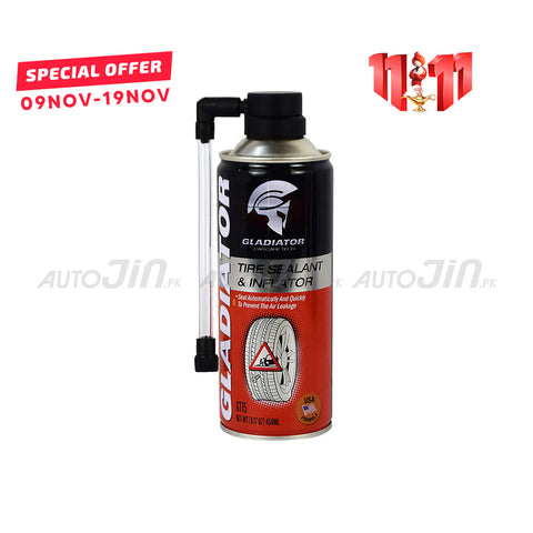 Gladiator Tire Sealant & Inflator 500ML - GT15