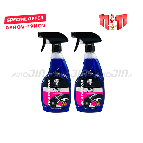 Gladiator Tire Shine GT85 - 500ML Pack Of 2