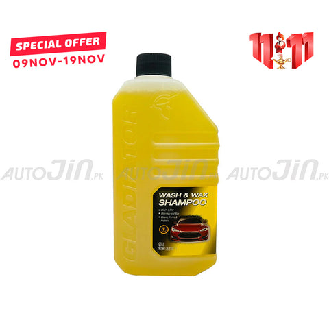 Gladiator Wash & Wax Shampoo 1 Litre - GT61