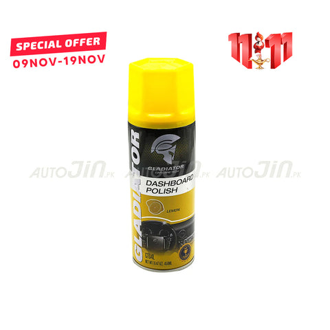 Gladiator Dashboard Polish Lemon