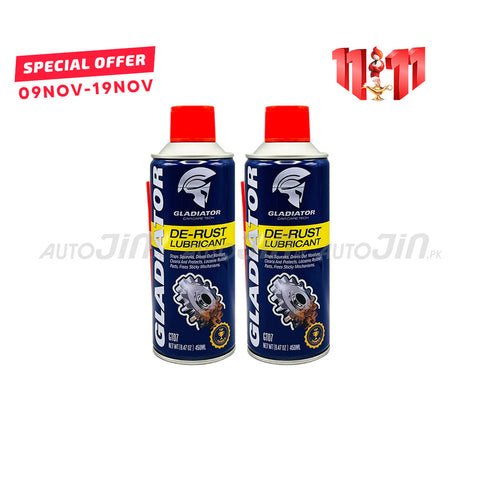 Gladiator De Rust Lubricant 450ML - Pack Of Two