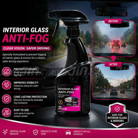 Gladiator Interior Glass Anti Fog 500ML