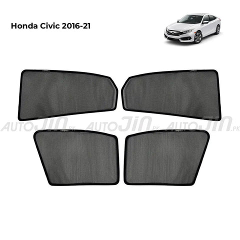 Honda Civic 2016-2021 Magnetic Window Sun Shades