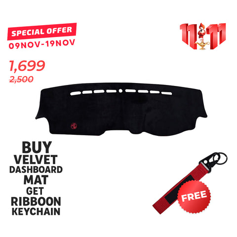 MG HS 2020-22 Velvet Dashboard Mat