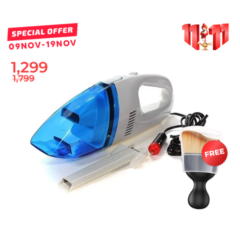 Car 12v Vacuum Cleaner For Interior Cleaning